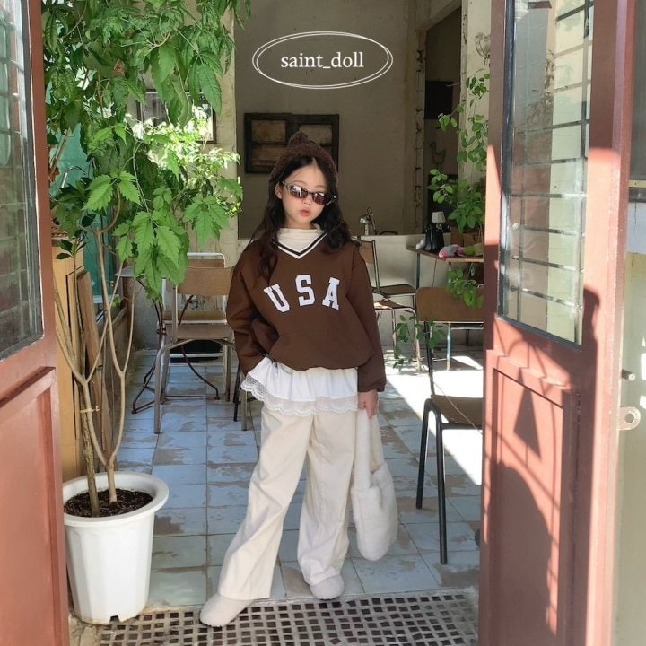 Saint Doll - Korean Children Fashion - #Kfashion4kids - USA Sweatshirt - 2