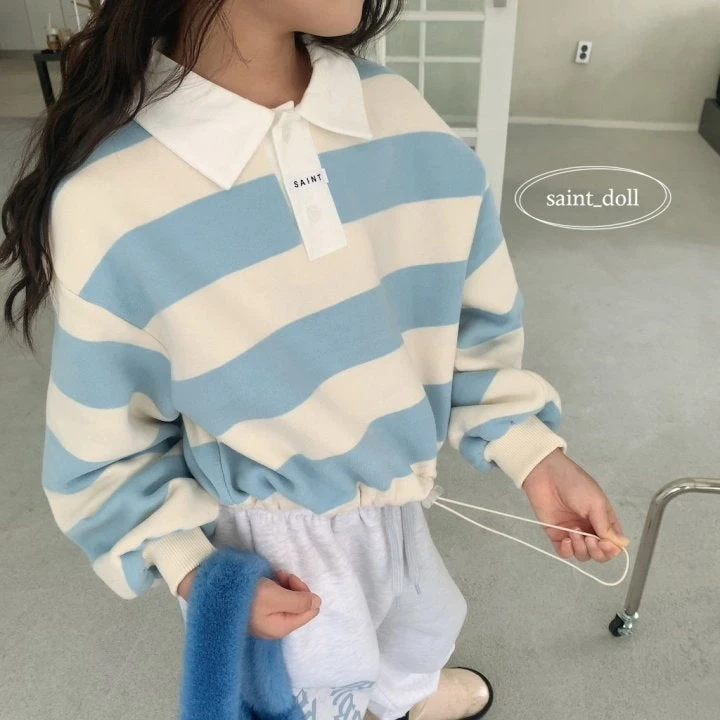 Saint Doll - Korean Children Fashion - #childofig - Willy Collar Sweatshirt - 7