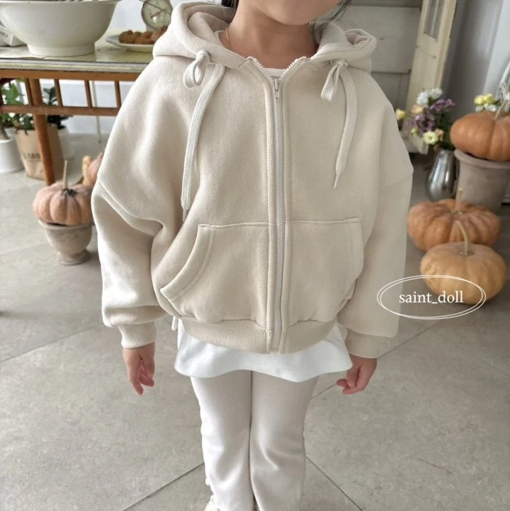 Saint Doll - Korean Children Fashion - #childofig - Winter Hooded Zip-up With Mom