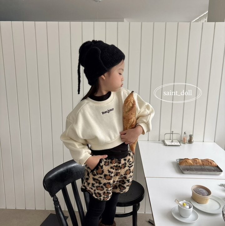 Saint Doll - Korean Children Fashion - #childofig - Bonjour Sweatshirt - 10