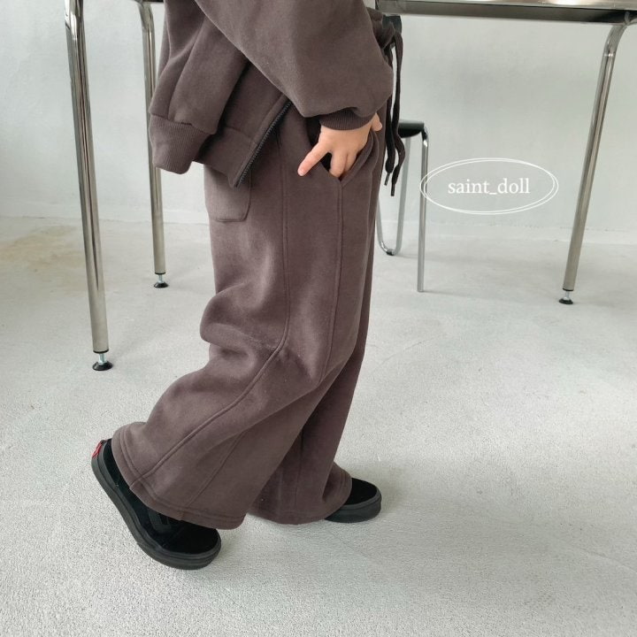 Saint Doll - Korean Children Fashion - #childofig - Wide Fit Pants - 2