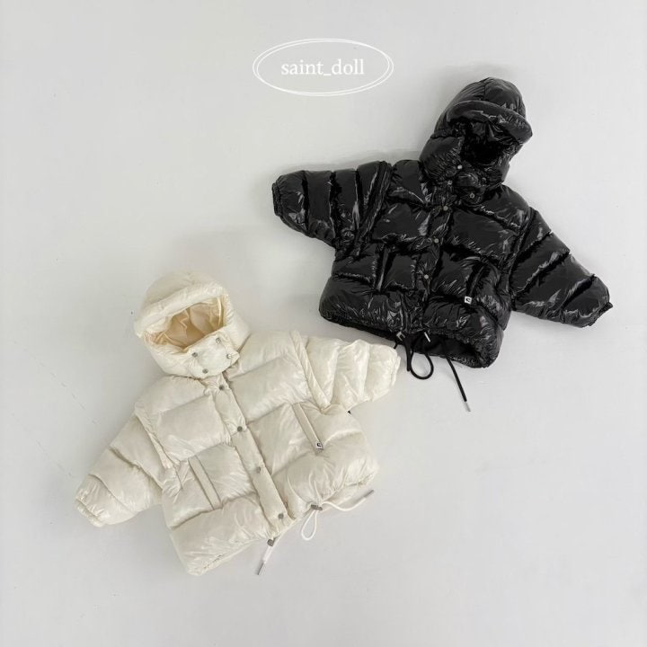 Saint Doll - Korean Children Fashion - #childrensboutique - Snowman Hooded Padding