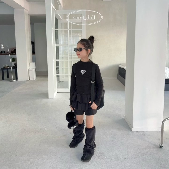 Saint Doll - Korean Children Fashion - #designkidswear - SD Mockneck Tee - 10