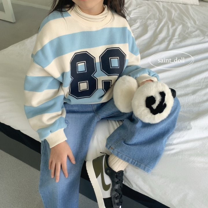 Saint Doll - Korean Children Fashion - #designkidswear - 89 Brushed Sweatshirt - 3