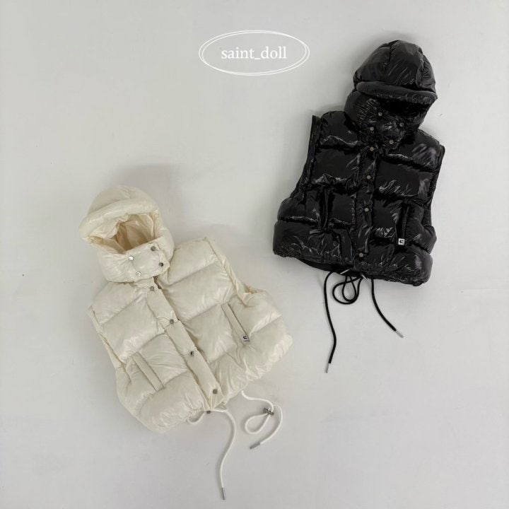 Saint Doll - Korean Children Fashion - #designkidswear - Snowman Hooded Padding - 2