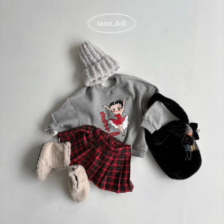 Saint Doll - Korean Children Fashion - #designkidswear - Check Check Skirt - 9