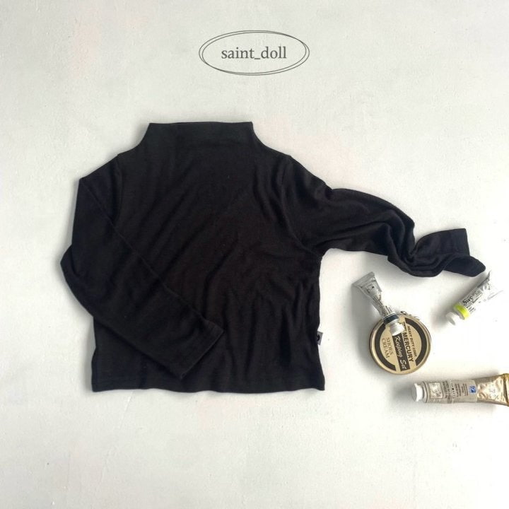 Saint Doll - Korean Children Fashion - #discoveringself - Basic Turtleneck Tee - 6