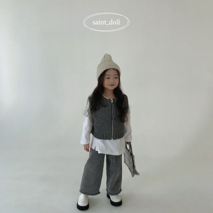 Saint Doll - Korean Children Fashion - #discoveringself - Knit Pants With Mom - 8