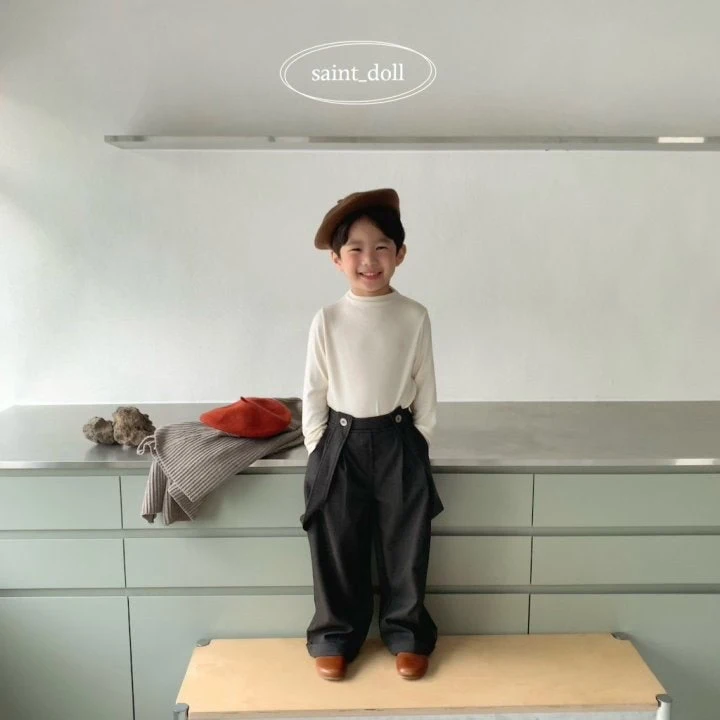 Saint Doll - Korean Children Fashion - #fashionkids - Basic Turtleneck Tee - 7