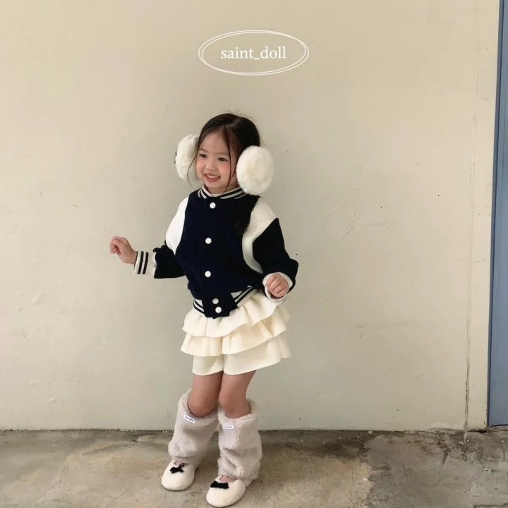 Saint Doll - Korean Children Fashion - #fashionkids - Eight Baseball Jumper - 6