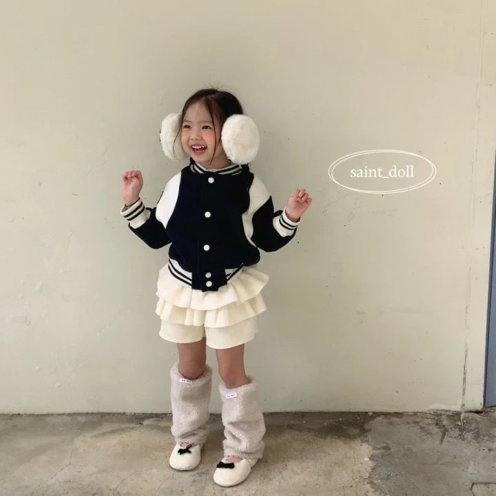 Saint Doll - Korean Children Fashion - #kidsshorts - Eight Baseball Jumper - 7