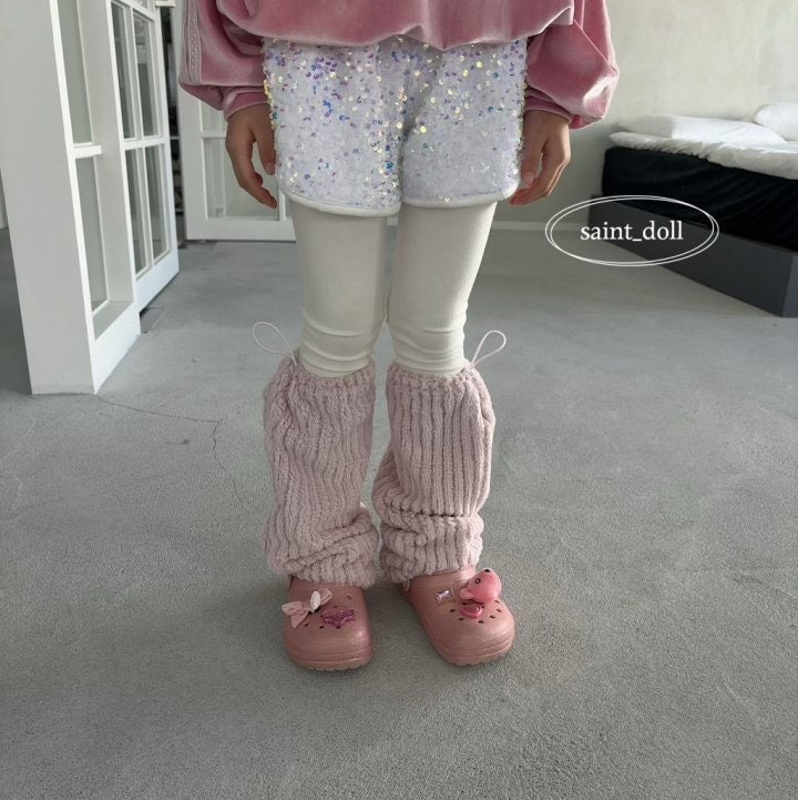 Saint Doll - Korean Children Fashion - #kidsshorts - Bling Winter Short - 11