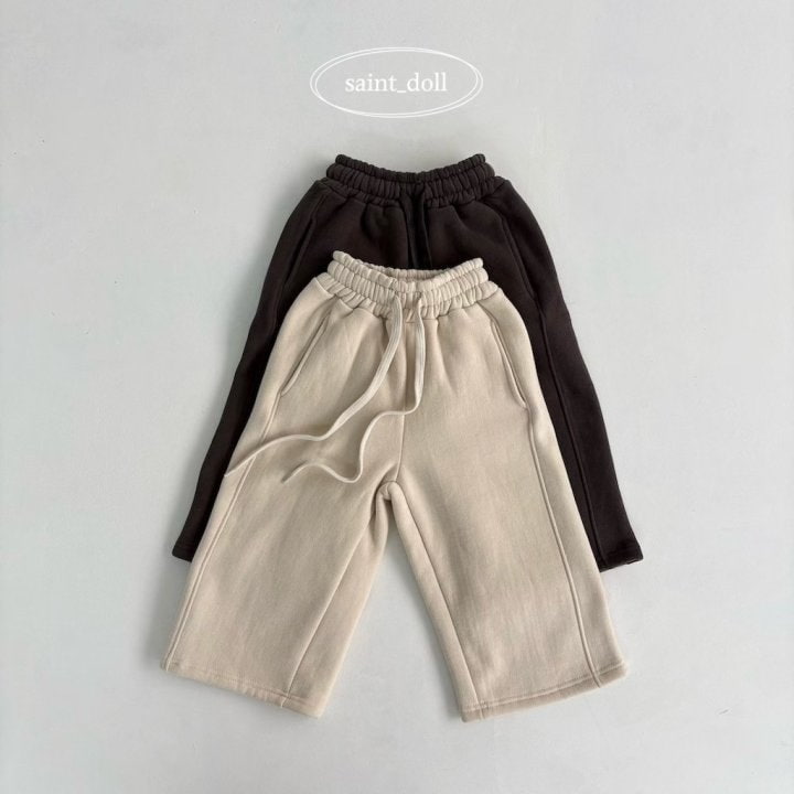 Saint Doll - Korean Children Fashion - #kidsshorts - Wide Fit Pants - 8