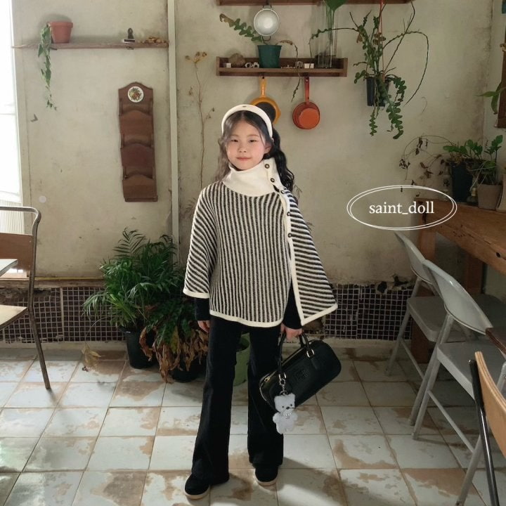 Saint Doll - Korean Children Fashion - #kidsshorts - Brushed Bootcut Pants - 4