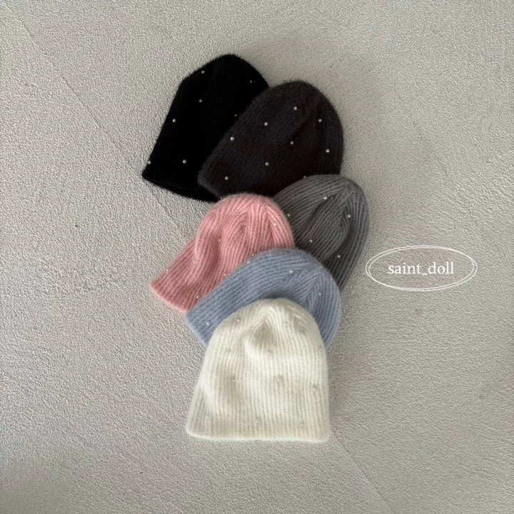 Saint Doll - Korean Children Fashion - #kidzfashiontrend - Pearl Beanie