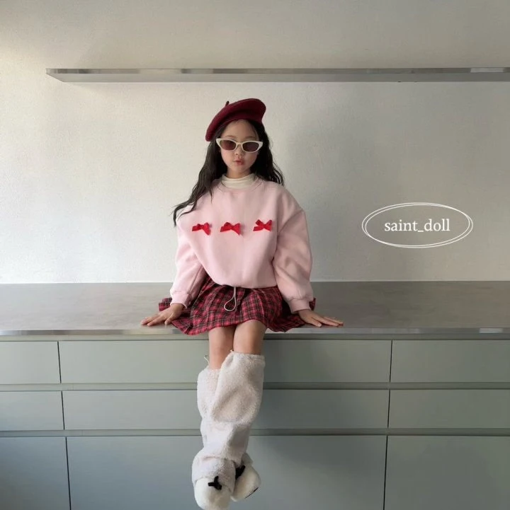 Saint Doll - Korean Children Fashion - #kidzfashiontrend - 3D Ribbon Sweatshirt - 2