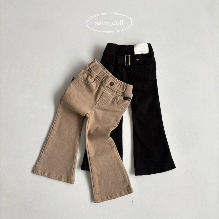 Saint Doll - Korean Children Fashion - #littlefashionista - Brushed Bootcut Pants - 7