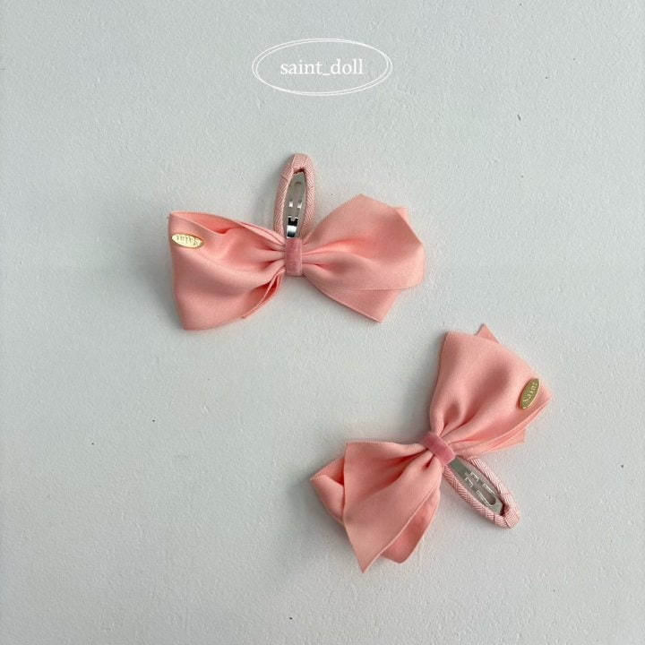 Saint Doll - Korean Children Fashion - #magicofchildhood - Cute Ribbon Hairclip Set - 3