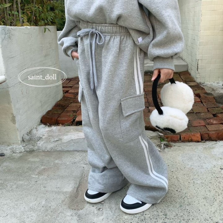 Saint Doll - Korean Children Fashion - #magicofchildhood - Unique Side Tape Pants - 10