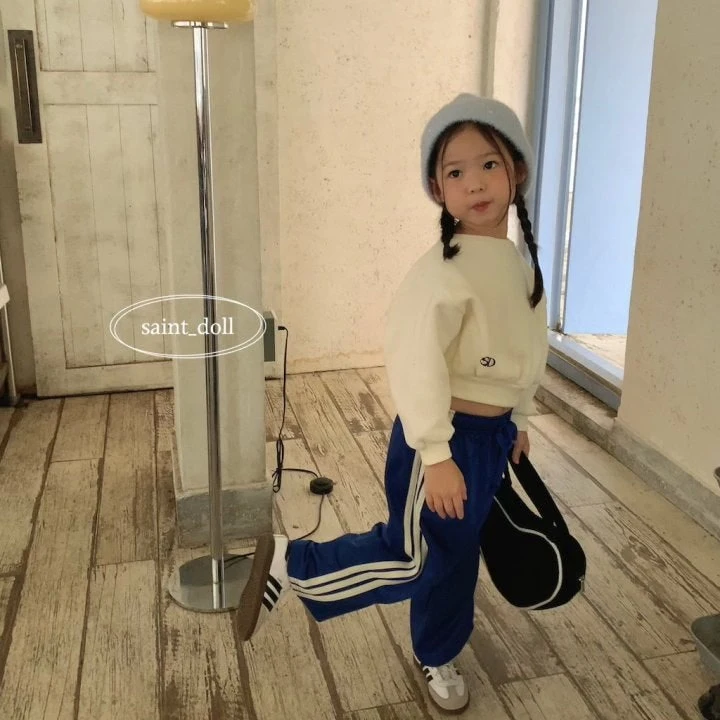 Saint Doll - Korean Children Fashion - #littlefashionista - Boat Neck Sweatshirt - 4