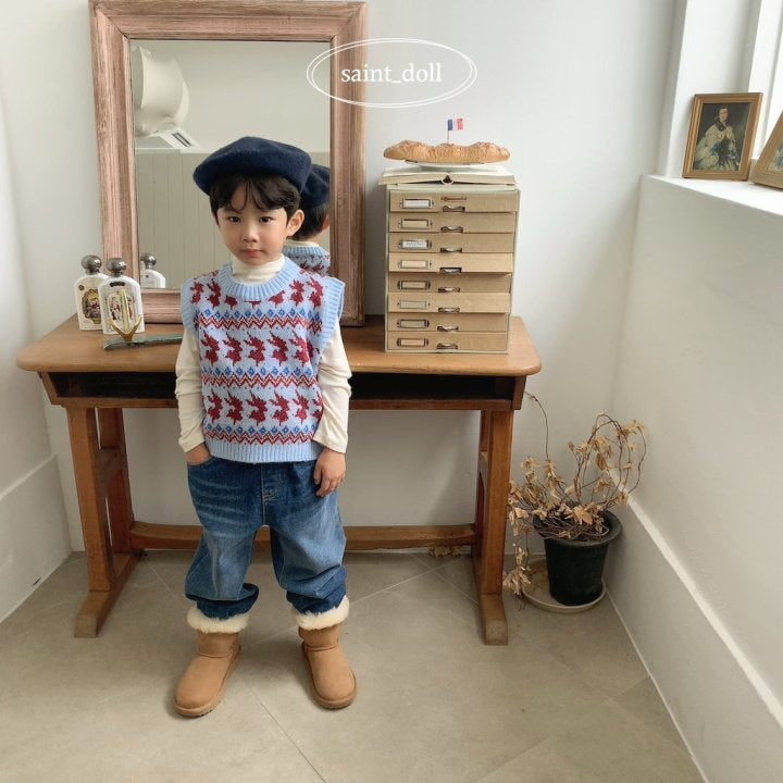 Saint Doll - Korean Children Fashion - #minifashionista - Rabbit Vest - 6