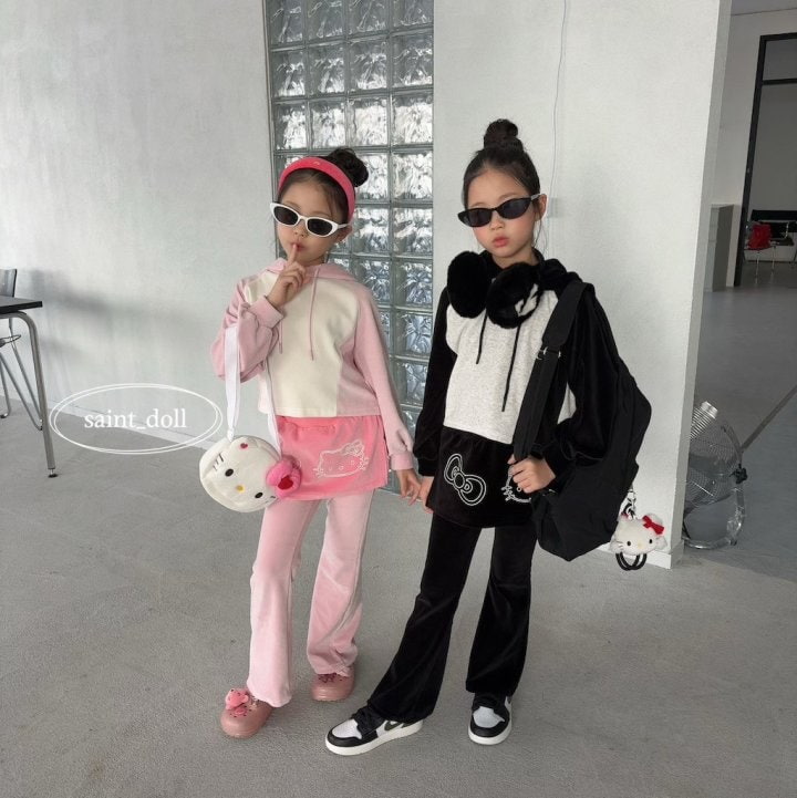 Saint Doll - Korean Children Fashion - #minifashionista - Veloa Hood Top