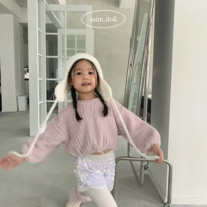 Saint Doll - Korean Children Fashion - #minifashionista - Fashion People Mink Sweatshirt