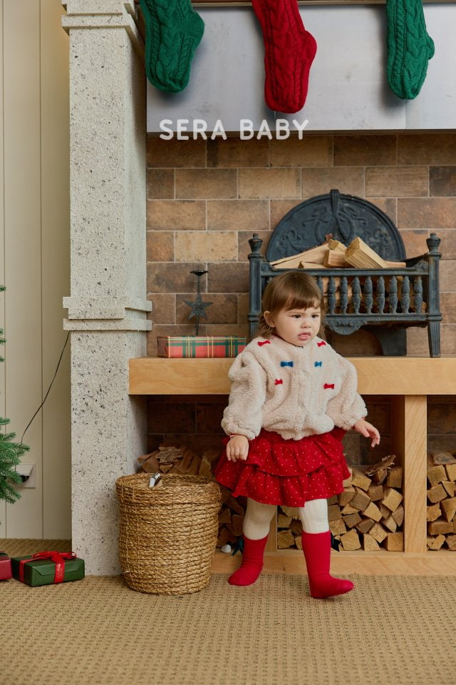 Sera - Korean Baby Fashion - #babyboutiqueclothing - Bebe Winter Mini Ribbon Cardigan - 9