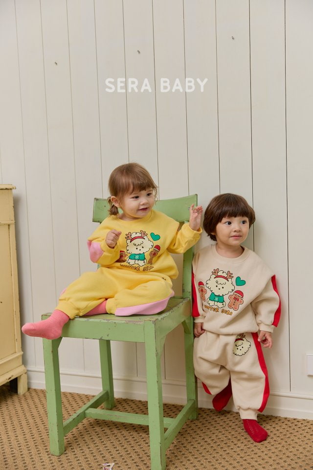 Sera - Korean Baby Fashion - #babyboutiqueclothing - Bebe Cookie Poodle Top Bottom Set - 10