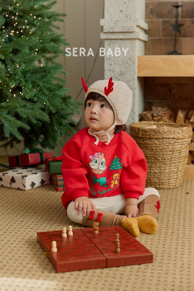 Sera - Korean Baby Fashion - #babyboutiqueclothing - Bebe Rudolph Winter Hat - 5