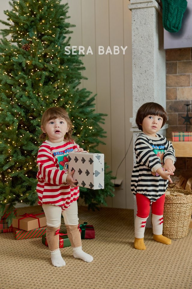 Sera - Korean Baby Fashion - #babyclothing - Bebe Candy Stripe Suit - 6