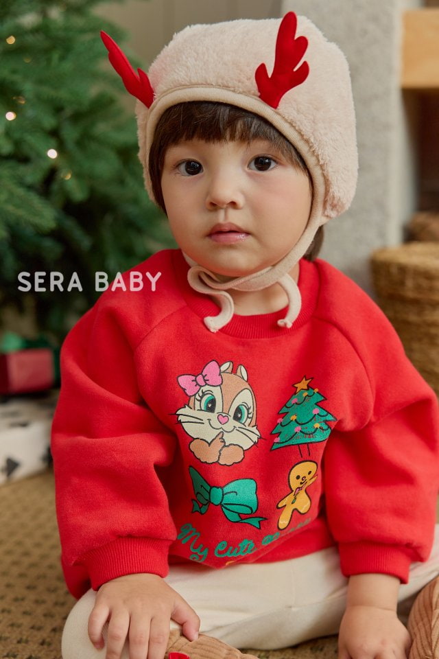 Sera - Korean Baby Fashion - #babyclothing - Bebe Rudolph Winter Hat - 6