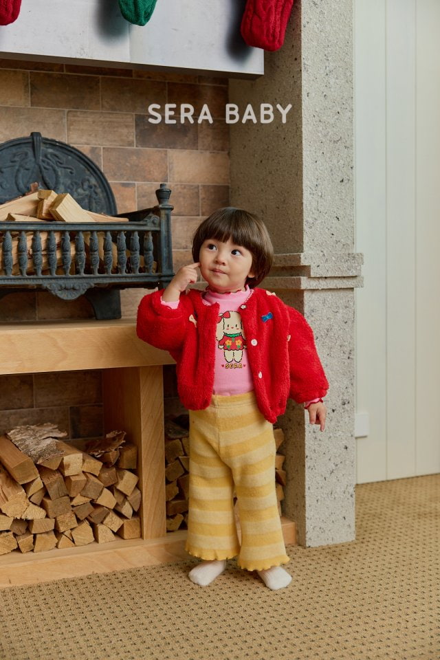 Sera - Korean Baby Fashion - #babyfashion - Bebe Winter Mini Ribbon Cardigan - 11