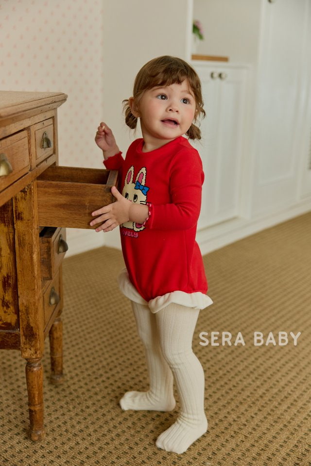 Sera - Korean Baby Fashion - #babyfashion - Bebe Lovely Rabbit Suit - 9