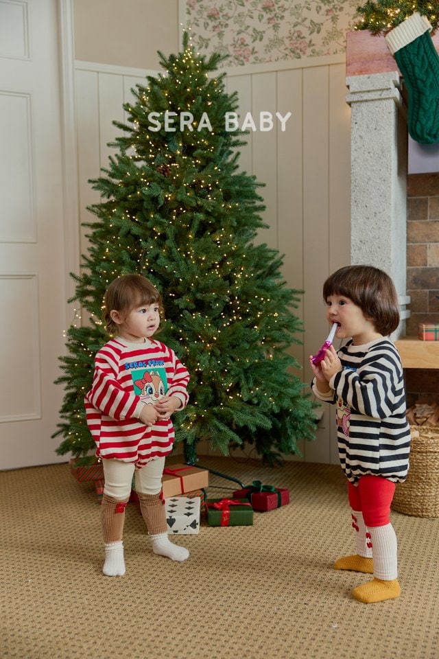 Sera - Korean Baby Fashion - #babyfever - Bebe Candy Stripe Suit - 8