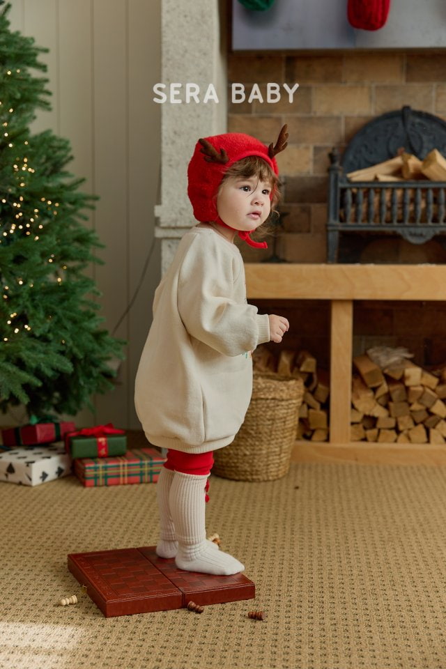 Sera - Korean Baby Fashion - #babyfever - Bebe Rudolph Winter Hat - 8