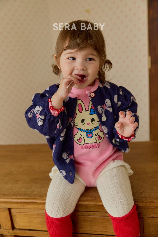 Sera - Korean Baby Fashion - #babygirlfashion - Bebe Lovely Rabbit Suit - 11