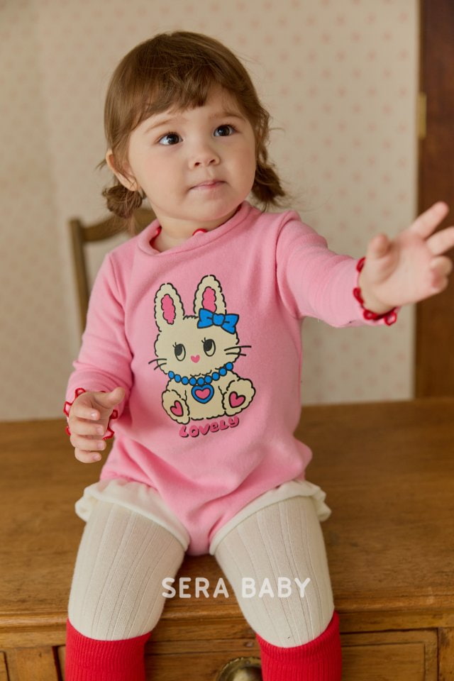 Sera - Korean Baby Fashion - #babyoutfit - Bebe Lovely Rabbit Suit