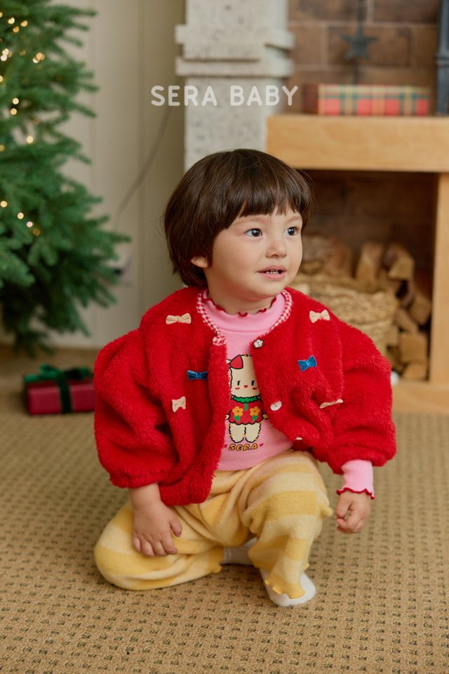 Sera - Korean Baby Fashion - #babyoutfit - Bebe Hop Ribbed Tee - 9