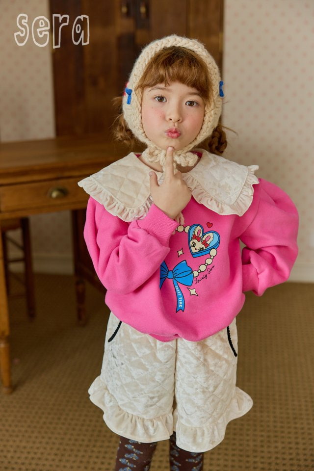 Sera - Korean Children Fashion - #childofig - Quilted Frill Pants - 3