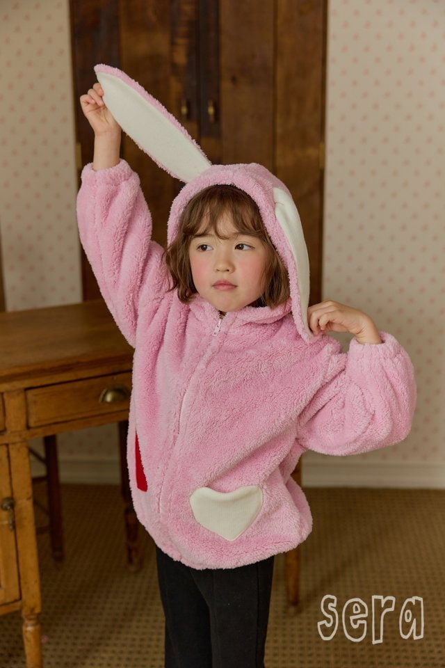 Sera - Korean Children Fashion - #childofig - Rabbit Winter Zip-up - 9