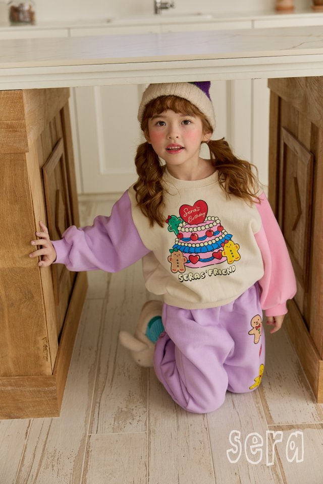 Sera - Korean Children Fashion - #designkidswear - Cookie Cake Top Bottom Set - 7