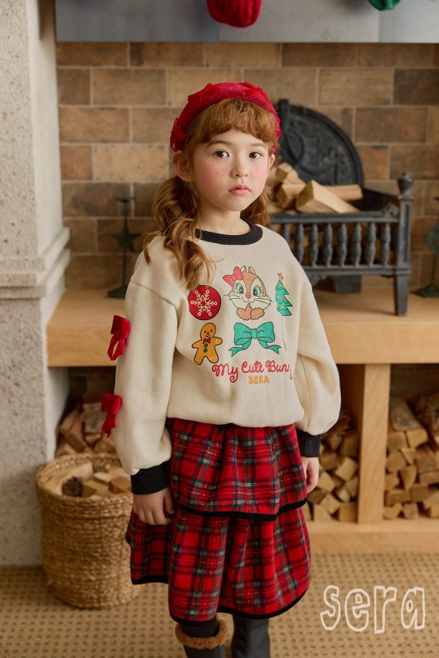 Sera - Korean Children Fashion - #designkidswear - Ribbon Squirrel Sweatshirt - 6