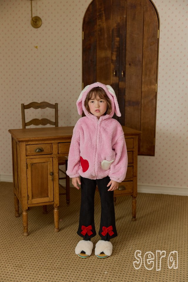 Sera - Korean Children Fashion - #designkidswear - Rabbit Winter Zip-up - 11