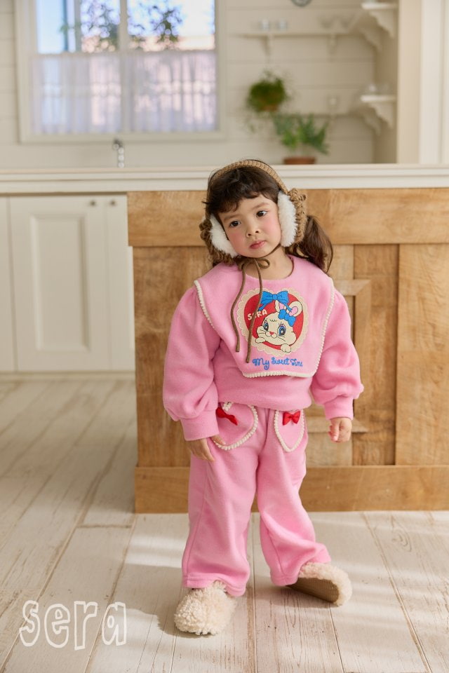 Sera - Korean Children Fashion - #discoveringself - Candy Pom Pom Top Bottom Set - 5