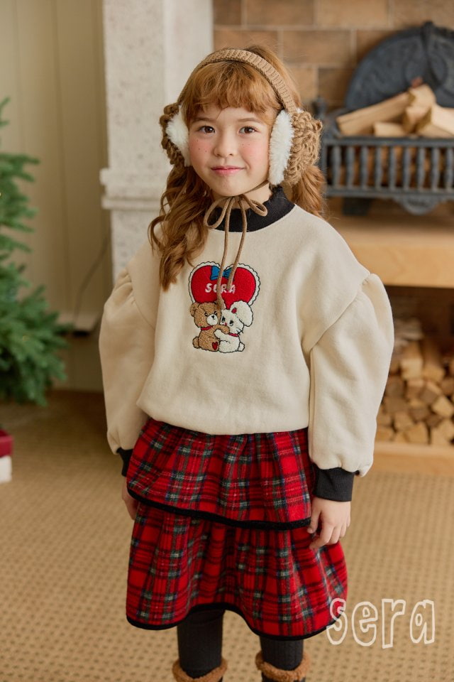 Sera - Korean Children Fashion - #discoveringself - Heart Bear Rabbit Sweatshirt - 9