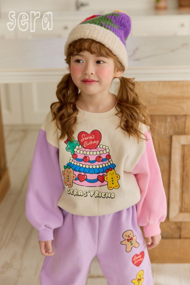 Sera - Korean Children Fashion - #kidsshorts - Cookie Cake Top Bottom Set - 10