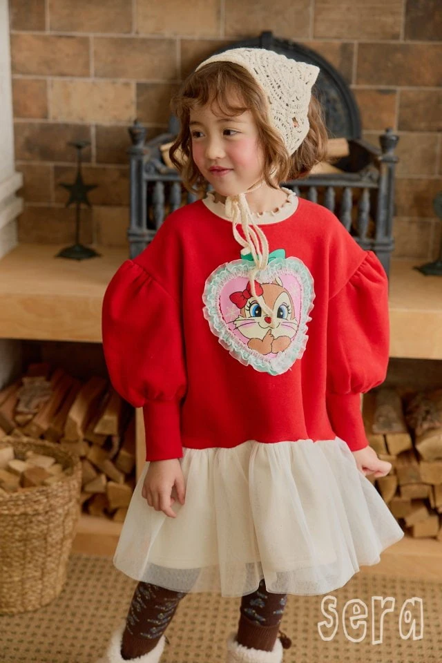 Sera - Korean Children Fashion - #magicofchildhood - Heart Sha One-piece - 6