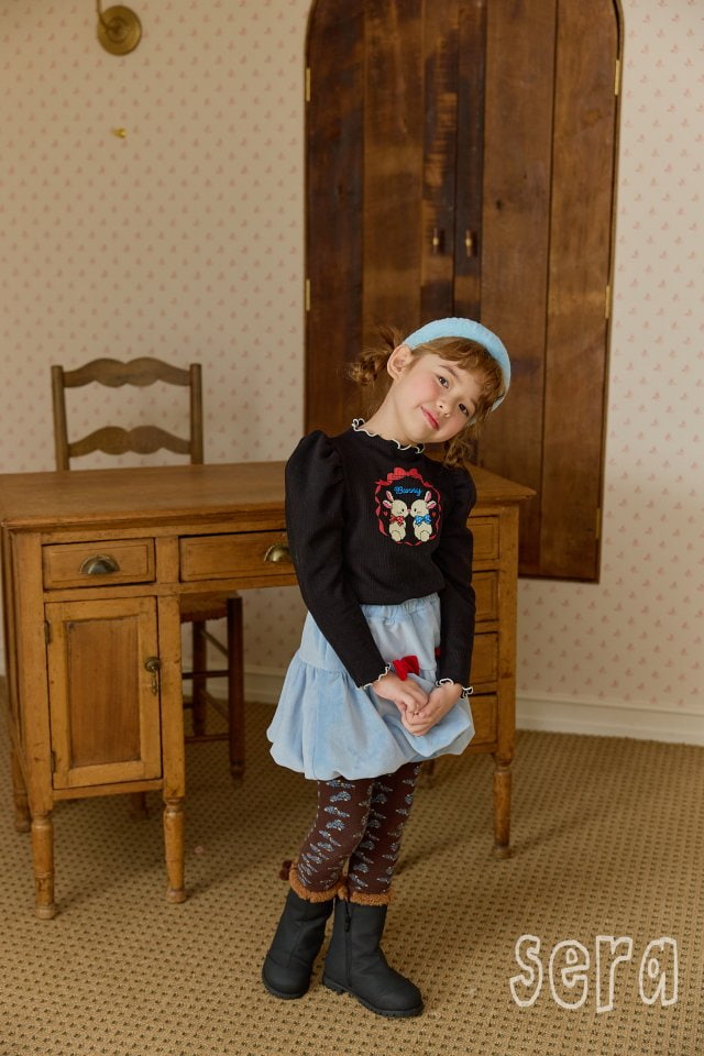 Sera - Korean Children Fashion - #minifashionista - Mink Ribbed Tee - 9