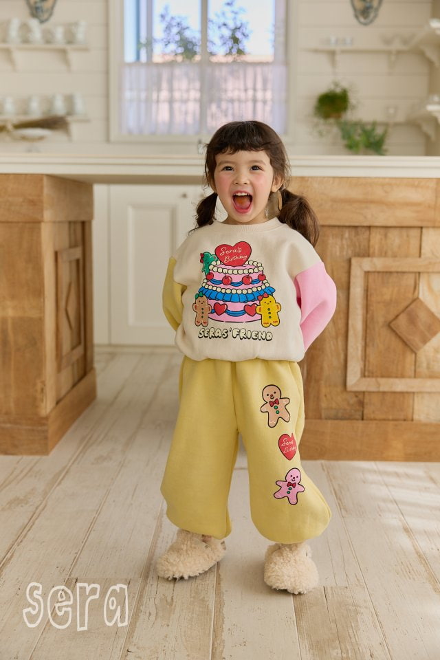 Sera - Korean Children Fashion - #prettylittlegirls - Cookie Cake Top Bottom Set